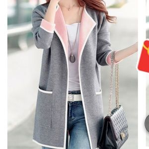 Shawl collar coat